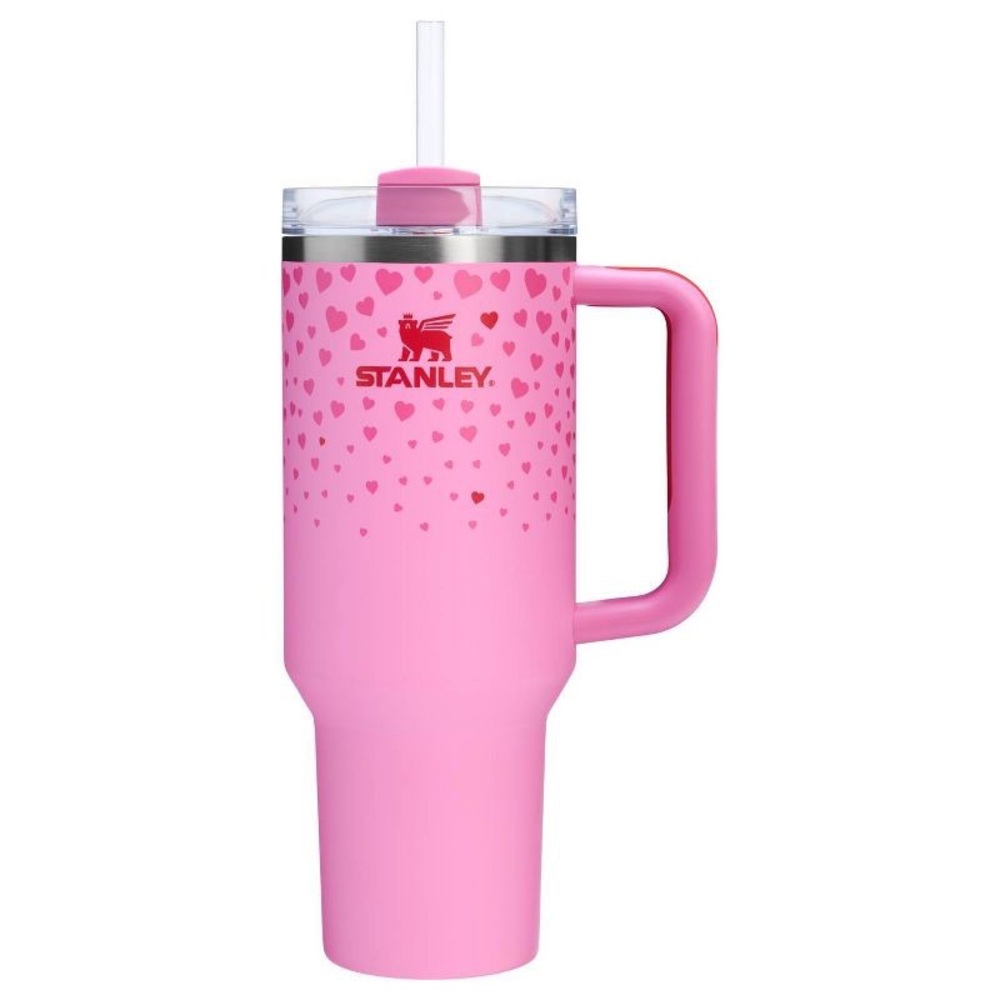 Stanley 40 oz Stainless Steel H2.0 Flowstate Quencher Tumbler - Valentine's Day